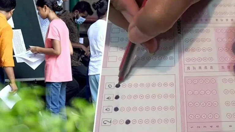NEET UG री-एग्जाम में नकल का अनोखा तरीका: टॉयलेट के फ्लश टैंक में छिपाया मोबाइल, छात्र गिरफ्तार