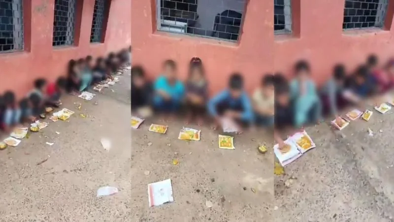बिहार के स्कूल में बड़ी लापरवाही: नमक समझकर मिड-डे मील में डाल दिया डिटर्जेंट, 36 छात्राएं बीमार