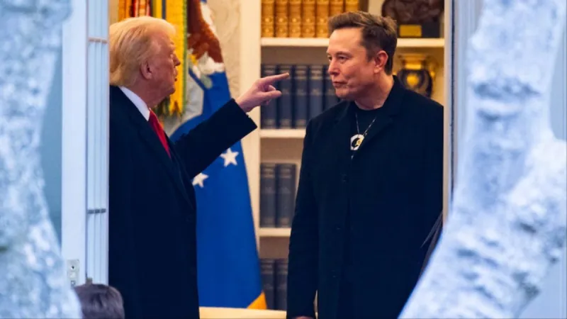 Trump Musk conflict