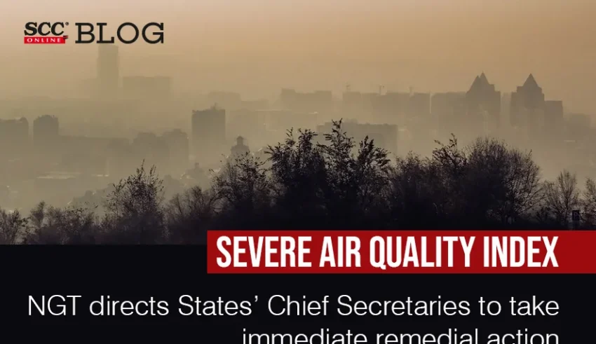 immediate remedial action for severe air quality index